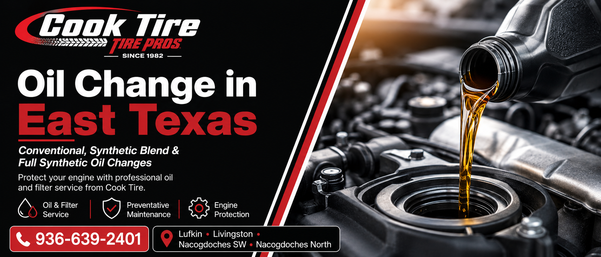 oil change east texas